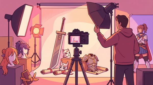 Cosplay摄影技巧视频教程 - 动漫角色拍摄全流程 - shvrbkj.cn